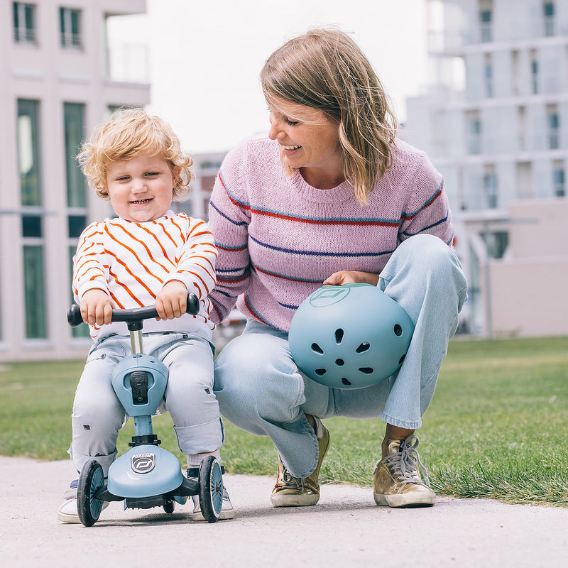 Scoot & Ride - Scooter Highwaykick 1 Steel Blue (1-5 Years Old) - Swanky Boutique