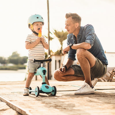 Scoot & Ride - Scooter Highwaykick 1 Blueberry Blue (1-5 Years Old) - Swanky Boutique