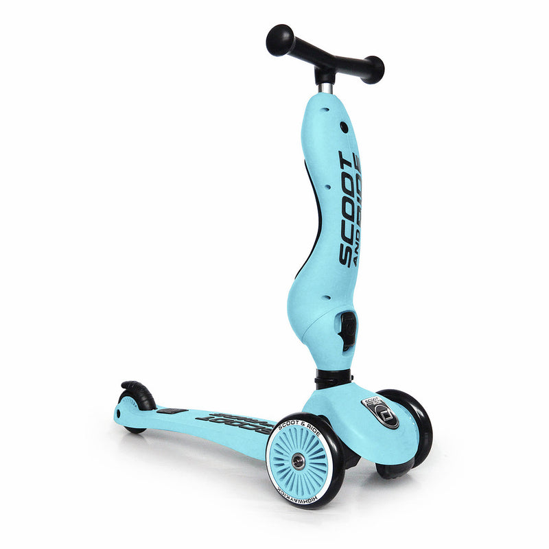 Scoot & Ride - Scooter Highwaykick 1 Blueberry Blue (1-5 Years Old) - Swanky Boutique