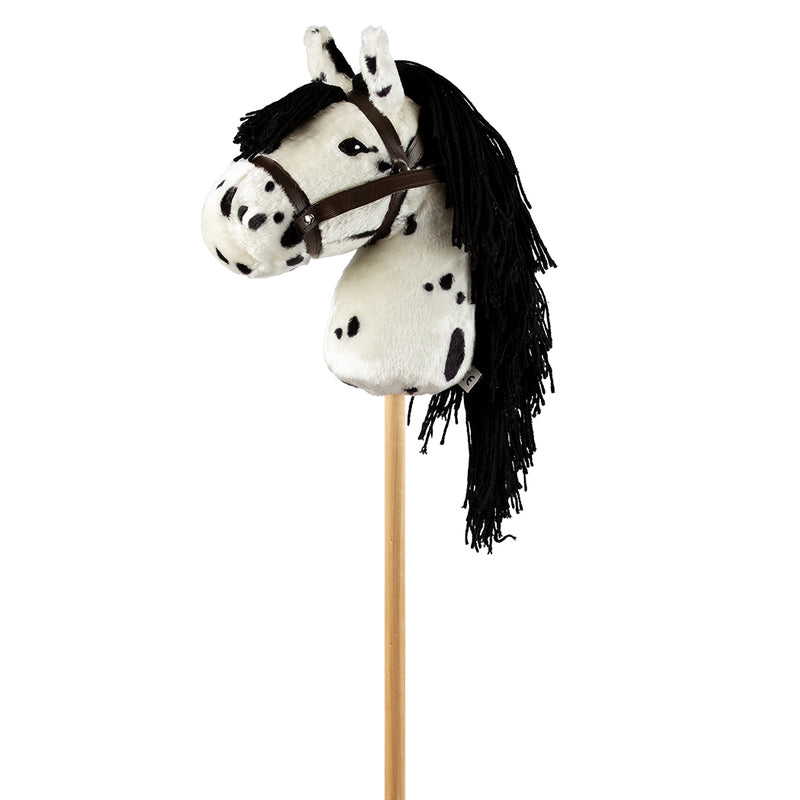 By Astrup - Hobby Horse White Spotted (Incl Backpack) - Swanky Boutique