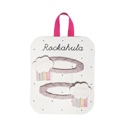 rockahula kids - Hair Accessories, Clips - Rainy Cloud, Pastel - swanky boutique malta