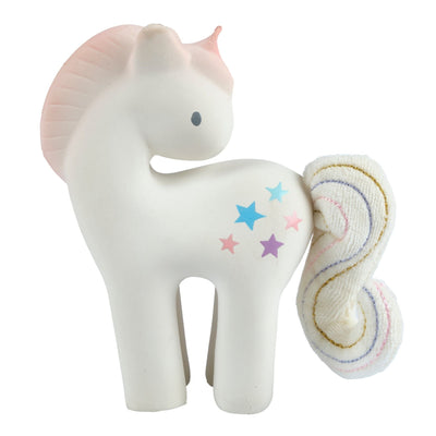 Rattle with Crinkle Tail - Fairytales Unicorn