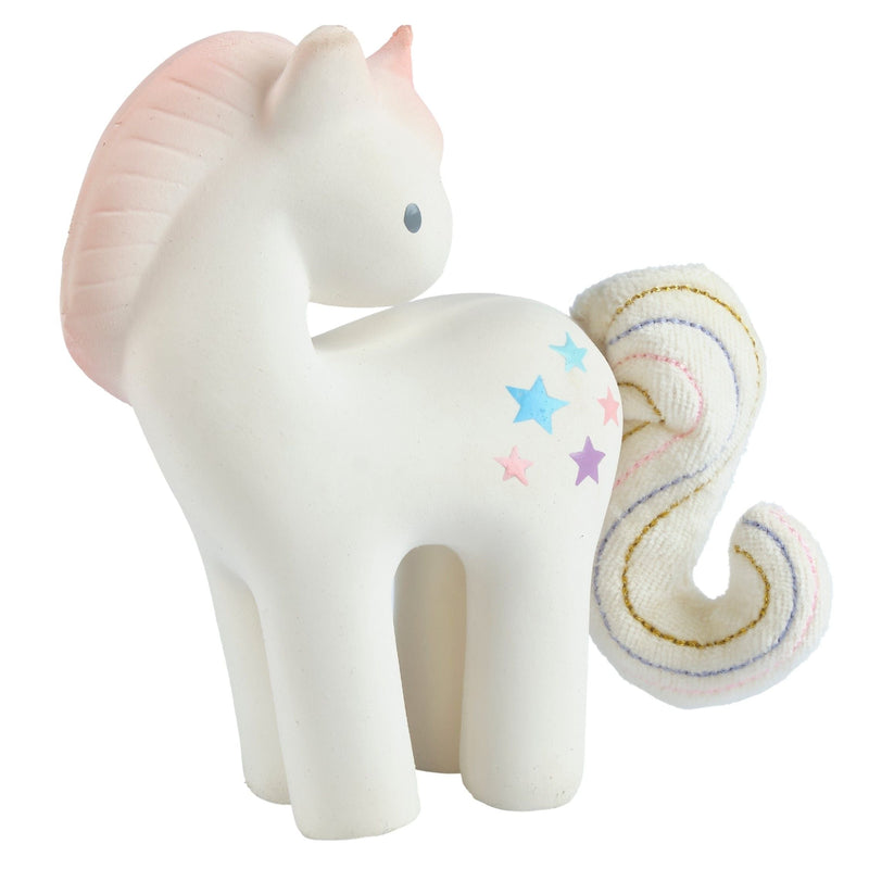 Rattle with Crinkle Tail - Fairytales Unicorn