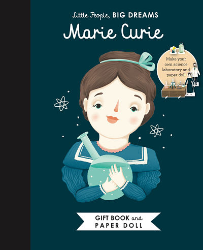 Little People, BIG DREAMS: Marie Curie Book & Paper Doll Gift Edition Set