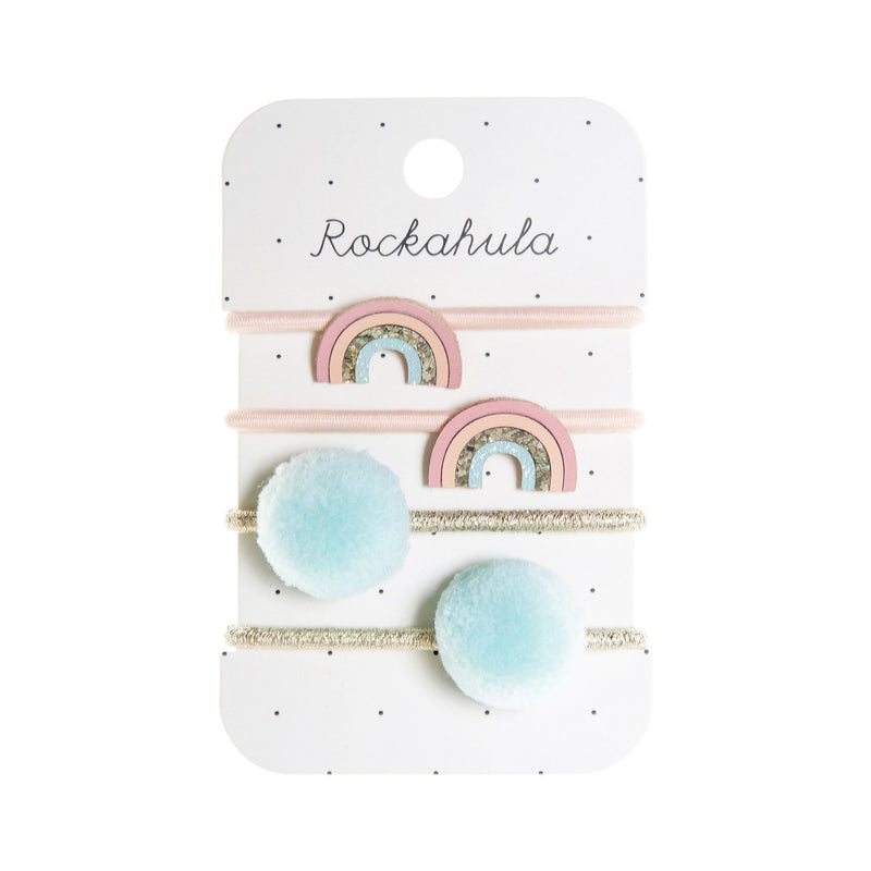 Hair Accessories, Ponies - Sorbet Rainbow