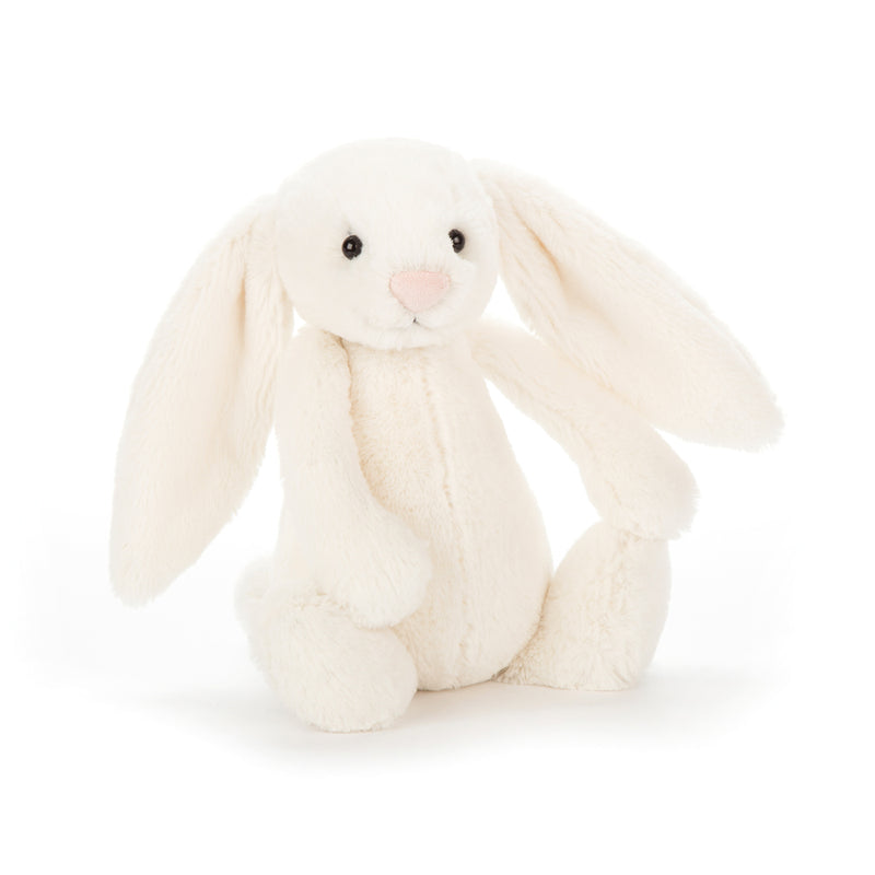 jellycat - soft toy bashful bunny cream medium h31cm- swanky boutique malta