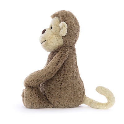 jellycat - soft toy bashful monkey various sizes - swanky boutique malta