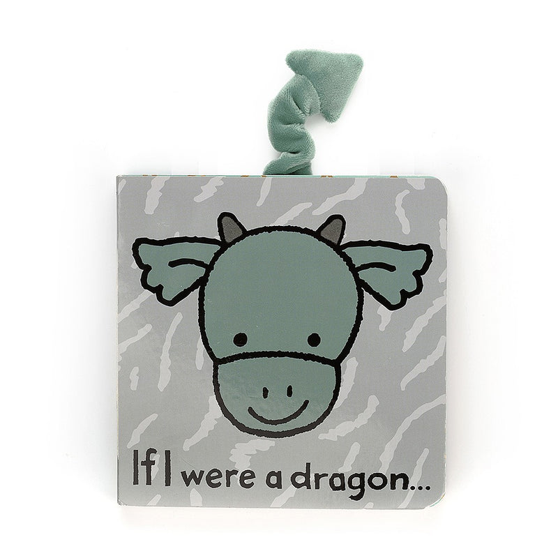 jellycat - if i were a dragon book board book - swanky boutique malta