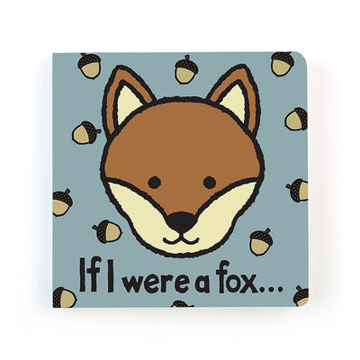 jellycat - if i were a fox book board book - swanky boutique malta