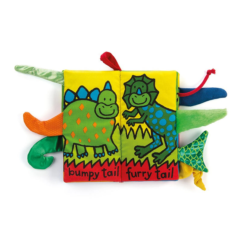 Jellycat - Activity Book Soft Dino Tails - Swanky Boutique