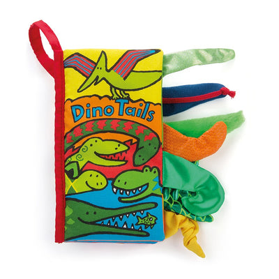 Jellycat - Activity Book Soft Dino Tails - Swanky Boutique