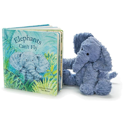 Jellycat - Elephants Can't Fly Book Hardback Book - Swanky Boutique