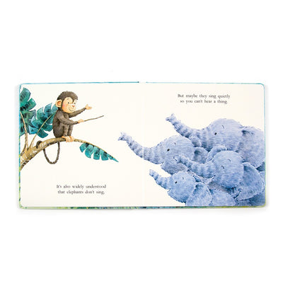 Jellycat - Elephants Can't Fly Book Hardback Book - Swanky Boutique