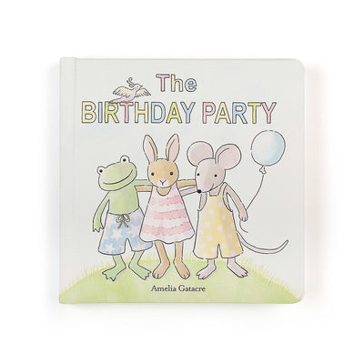 jellycat - the birthday party book hardback book - swanky boutique malta
