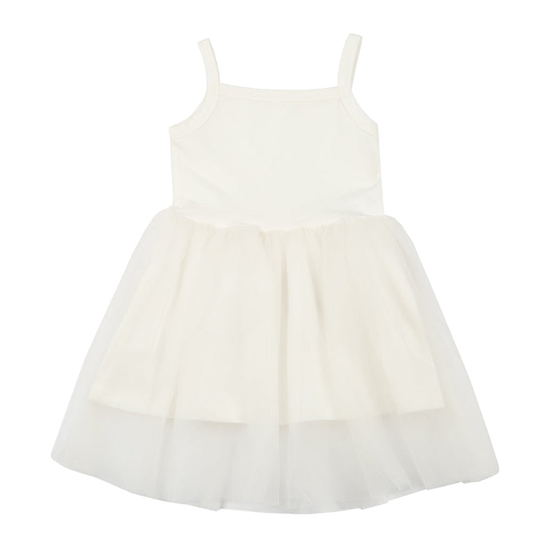 Bob & Blossom - Tutu Dress Cotton White - Swanky Boutique