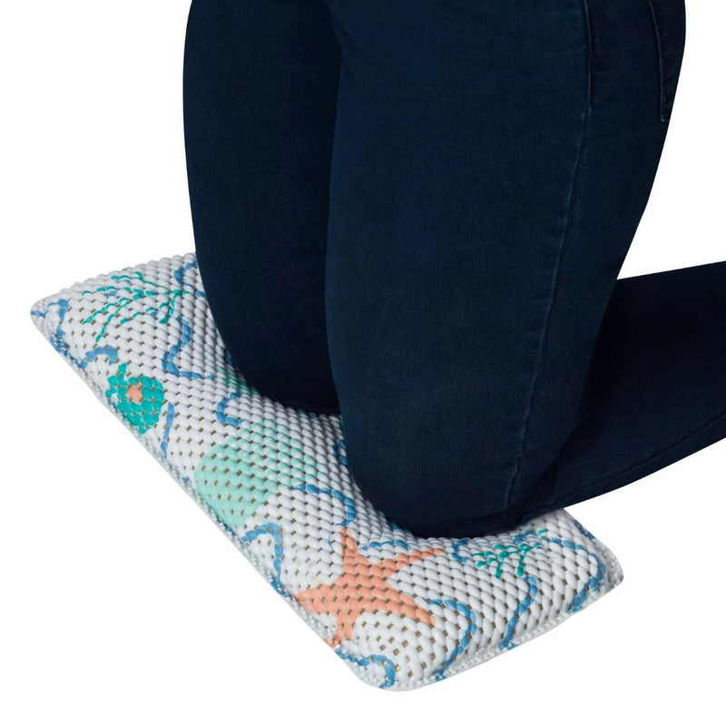 Clevamama - Bath mat with Kneeling Cushion Extra Long Under The Sea - Swanky Boutique