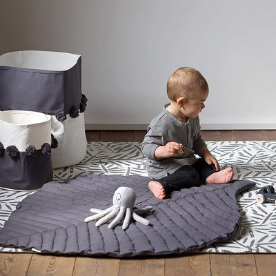 Toddlekind - Floor Playmat Organic Leaf Mat Anchor - Swanky Boutique