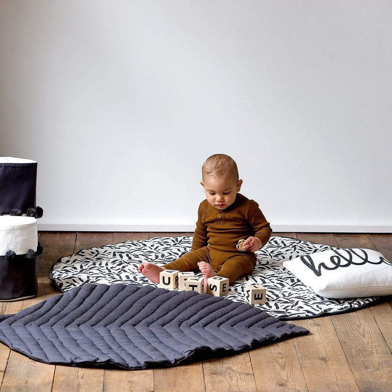 toddlekind - Quilted Cotton Reversible Playmats | Anchor (123cm) - swanky boutique malta
