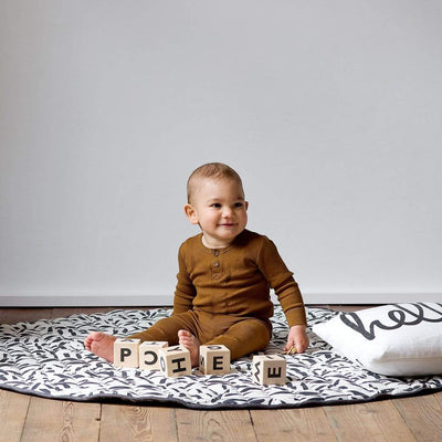 toddlekind - Quilted Cotton Reversible Playmats | Anchor (123cm) - swanky boutique malta