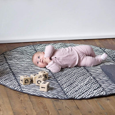 toddlekind - Quilted Cotton Reversible Playmats | Anchor (123cm) - swanky boutique malta