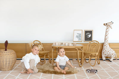 toddlekind - Premium Foam Playmats | Nordic - Clay (120x180cm) - swanky boutique malta