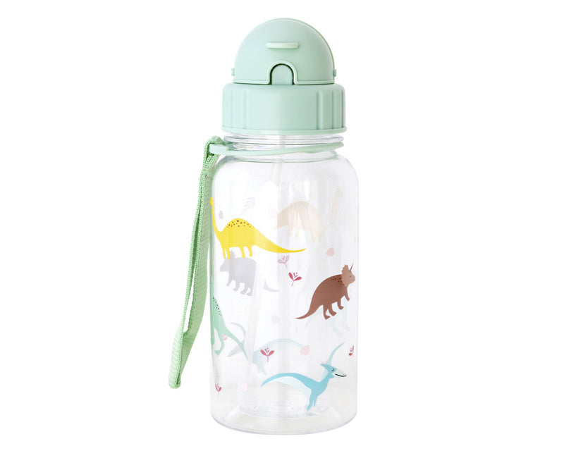 Tutete - Straw Bottle 500ml Mint Dinosaur - Swanky Boutique