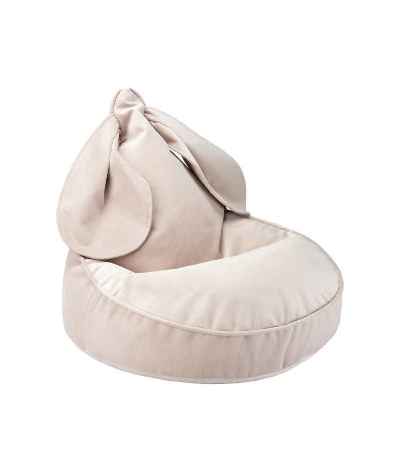 Beanbag Bunny Ears, Velvet - Dusty Beige