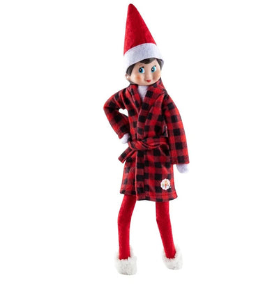 The Elf on the Shelf Extras: Claus Couture Collection - Cosy Robe & Slippers - swanky boutique malta