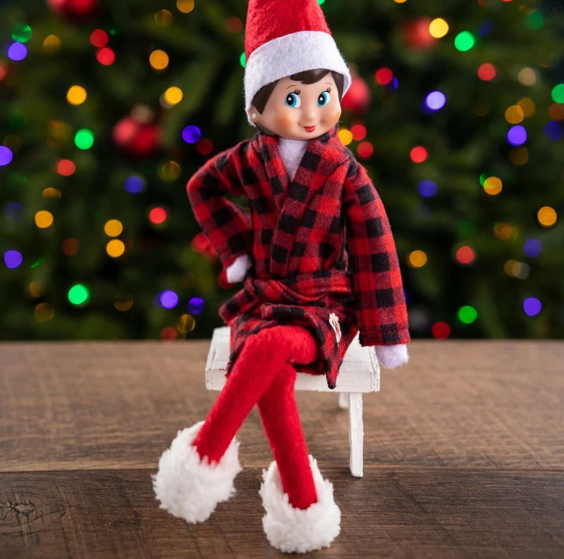 The Elf on the Shelf Extras: Claus Couture Collection - Cosy Robe & Slippers