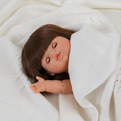 Doll, Minikane Girl with Sleepy Eyes 34cm - Chloe