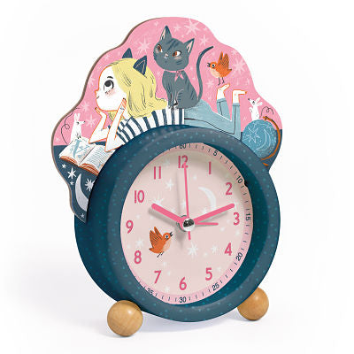 Djeco - Alarm Clock Cat - Swanky Boutique