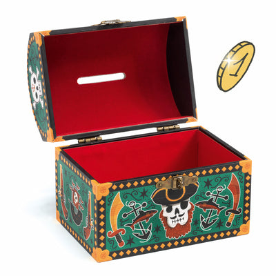 djeco - money bank pirate - swanky boutique malta