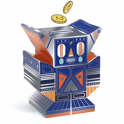 djeco - money bank robot - swanky boutique malta