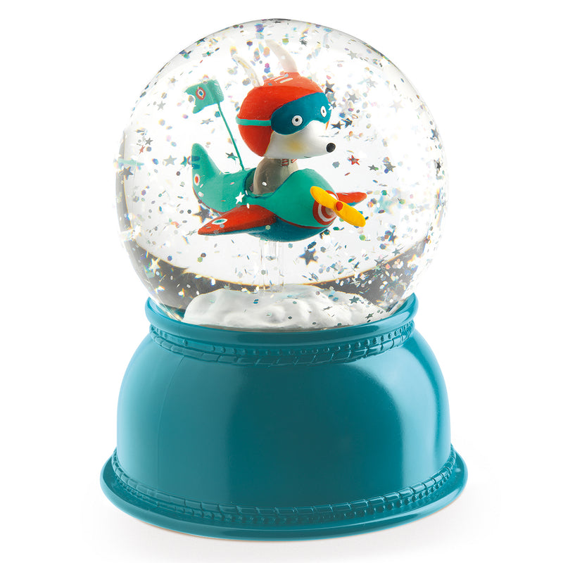 djeco - night light snow ball large pilot - swanky boutique malta