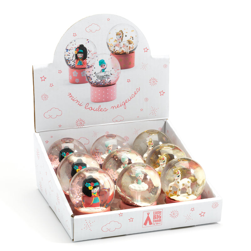 djeco - snow globe mini unicorn - swanky boutique malta