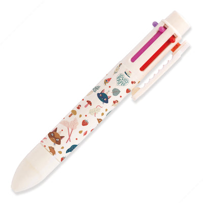 djeco - pen with 6 colour options lucille rainbow - swanky boutique malta