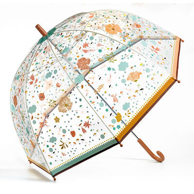 djeco - umbrella adult large little flowers - swanky boutique malta