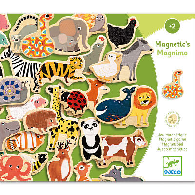 Djeco - Magnetic wooden animals - Swanky Boutique Malta