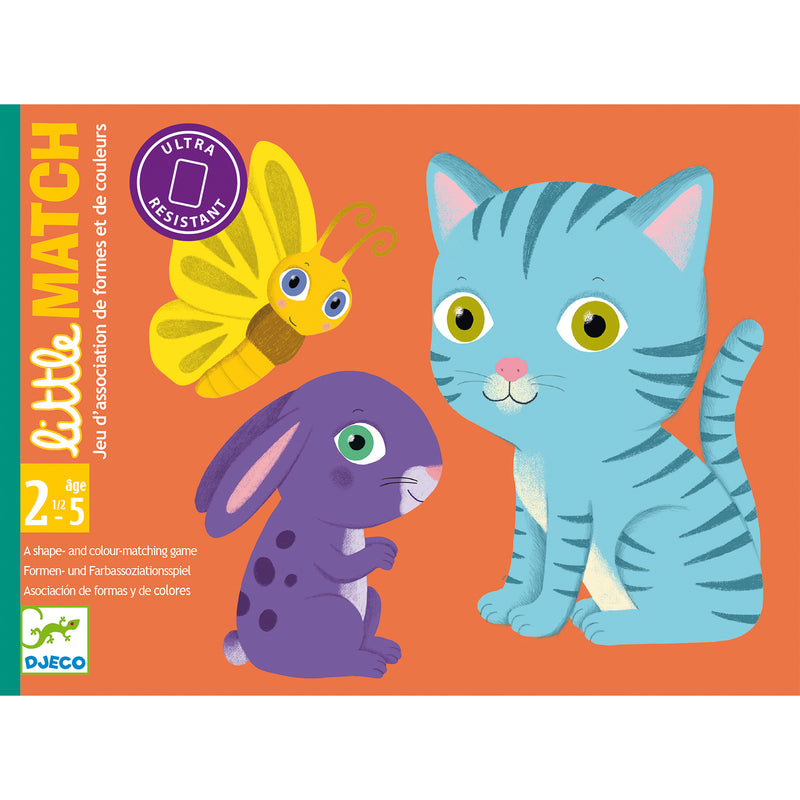 Djeco - Card Game Toddlers Little Match - Swanky Boutique