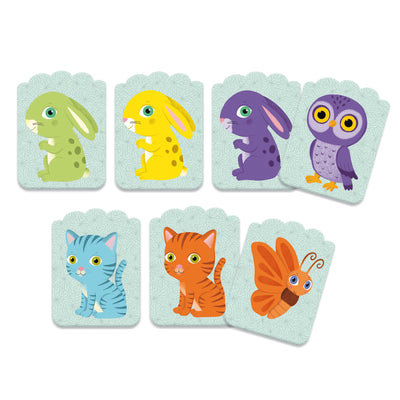 Djeco - Card Game Toddlers Little Match - Swanky Boutique