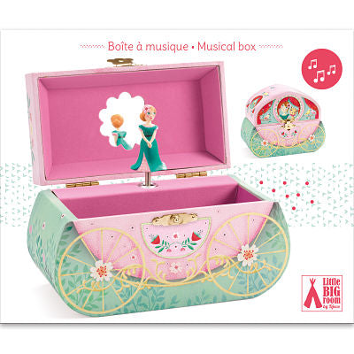 djeco - jewellery box musical carriage ride - swanky boutique