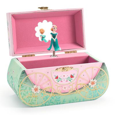 djeco - jewellery box musical carriage ride - swanky boutique