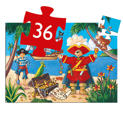 Jigsaw Puzzle, 36 Pieces - Pirate (4+ Years)