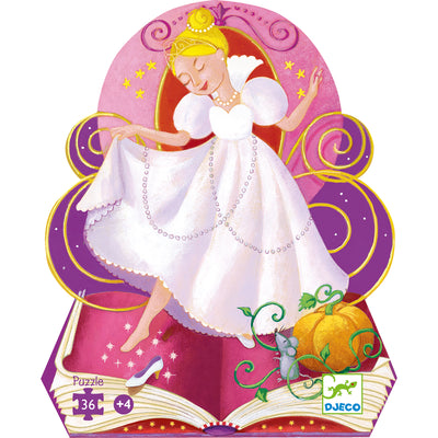 Jigsaw Puzzle, 36 Pieces - Cinderella (4+ Years)