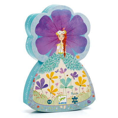 djeco - jigsaw puzzle 36 pieces princess of spring 4+ years - swanky boutique malta