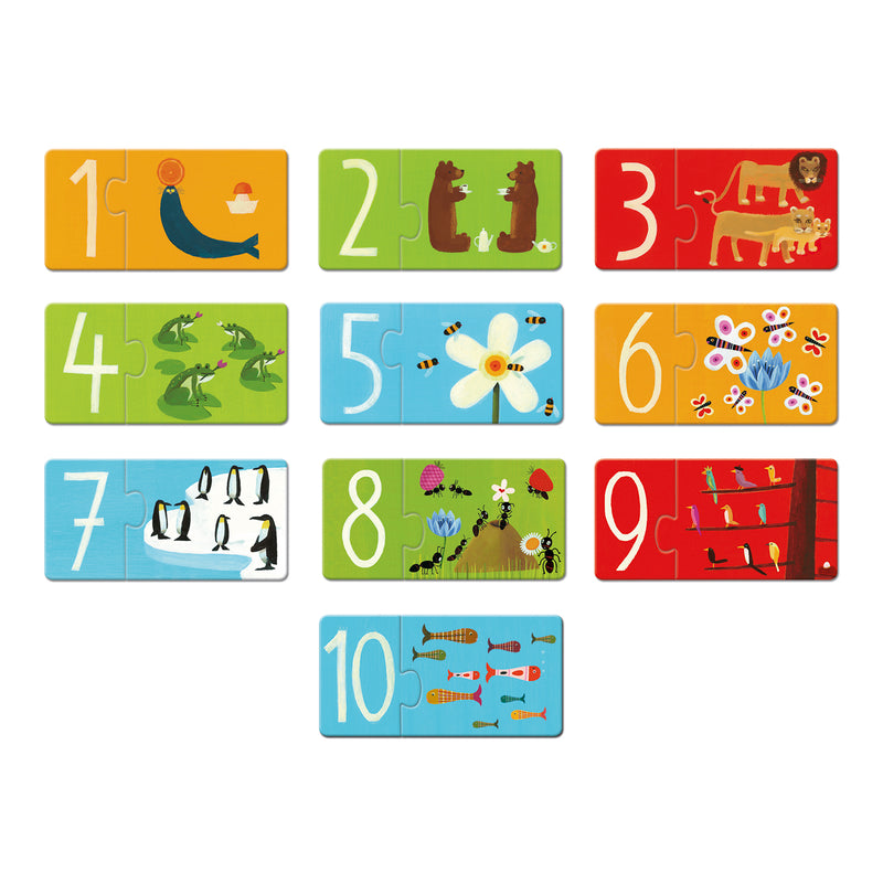 Puzzle, Duo - Numbers