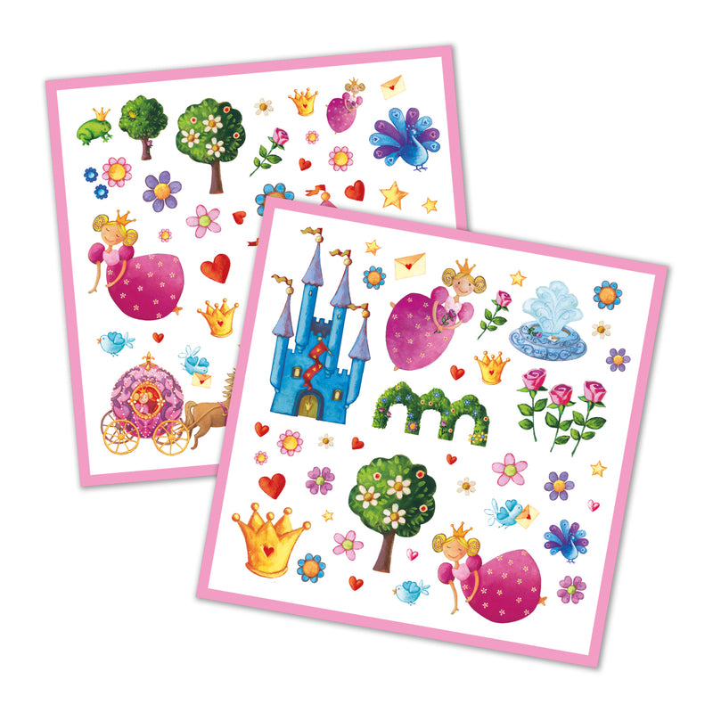 Sticker Sheets, 160 Stickers - Princess Marguerite
