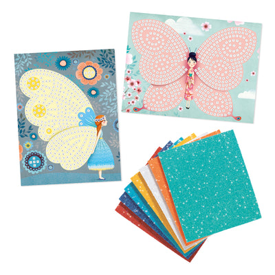 Mosaic Collage - Butterflies