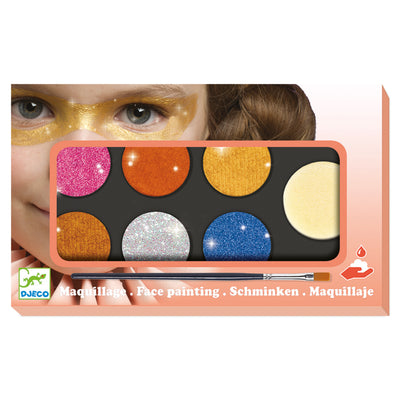 Djeco - Face Paint Metallic Colours - Swanky Boutique