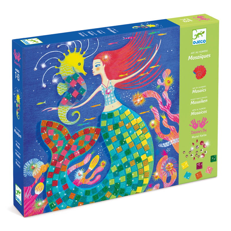 Mosaic Collage Box (4 Cards) - Mermaid&
